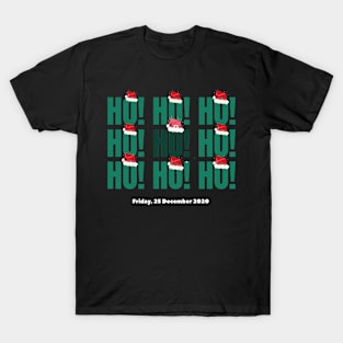 Ho Ho Ho Merry Christmas Santa Clause T-Shirt